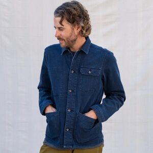 SWRVE Work Jacket Cordura Denim Blue Field Mechanics Coat